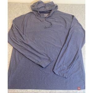 RHONE Mens Blue Long Sleeve Hoodie Shirt XL Lightweight
Performance